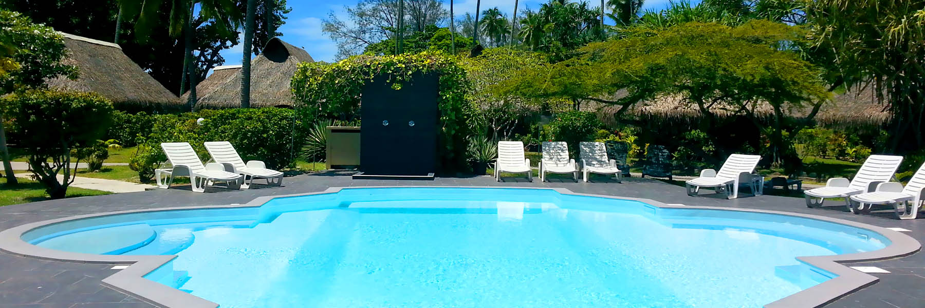 Hotel Hibiscus - Piscine - Moorea